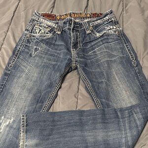 Rock Revival Men's Boot Cut Jeans